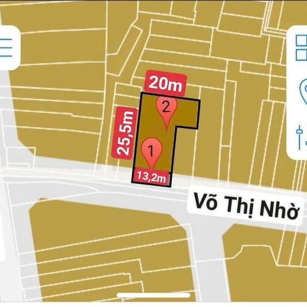 Bán đất mặt tiền đường Võ Thị Nhờ, P. Tân Thuận Đông, Quận 7