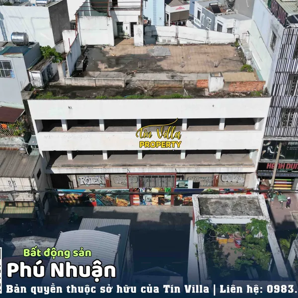 Bán toà nhà mặt tiền đường TRẦN HUY LIỆU QUẬN PHÚ NHUẬN