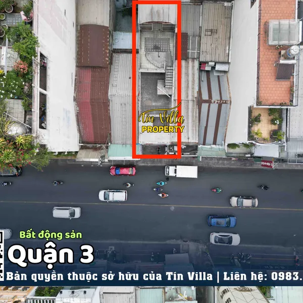Bán nhà mặt tiền đường HAI BÀ TRƯNG, QUẬN 3