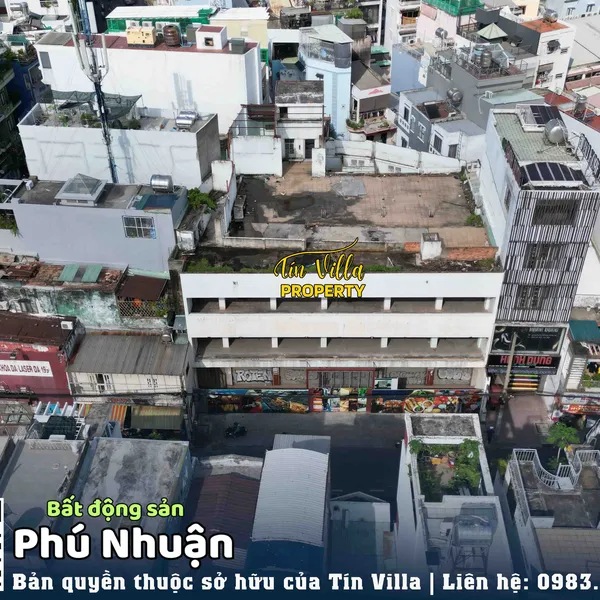 Bán toà nhà mặt tiền đường TRẦN HUY LIỆU QUẬN PHÚ NHUẬN