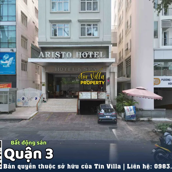 Bán toà nhà mặt tiền đường VÕ VĂN TẦN QUẬN 3 - Giá bán 380 Tỷ