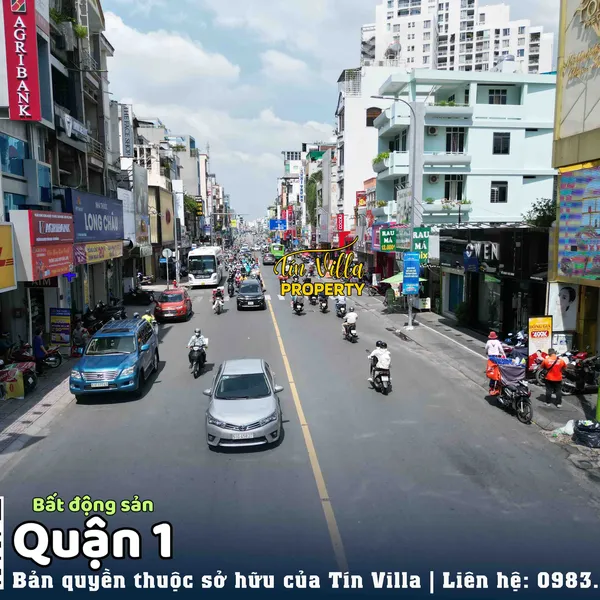 Bán nhà mặt tiền đường HAI BÀ TRƯNG QUẬN 1