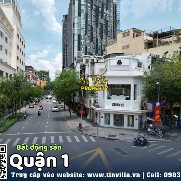 Bán nhà căn góc 2 mặt tiền Lê Thánh Tôn Quận 1
