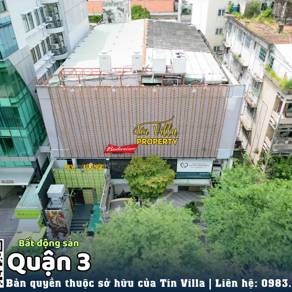 Bán nhà mặt tiền đường VÕ VĂN TẦN - QUẬN 3