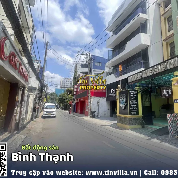 Bán nhà mặt tiền đường NGUYỄN CỮU VÂN, QUẬN BÌNH THẠNH