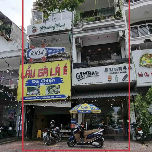 BÁN NHÀ MẶT TIỀN ĐƯỜNG NGUYỄN THÁI HỌC - QUẬN 1