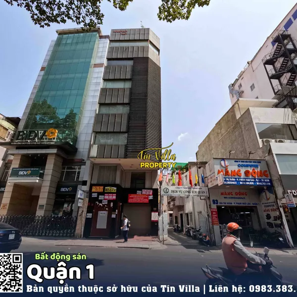 Bán tòa nhà căn góc 2 mặt tiền đường Bùi Thị Xuân, Quận 1