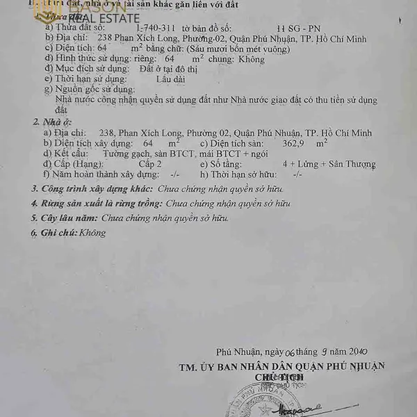 Bán Nhà Mặt Tiền Phan Xích Long Phú Nhuận – 8m X 16m – Hầm 4 Lầu – HĐT 170 Triệu/tháng