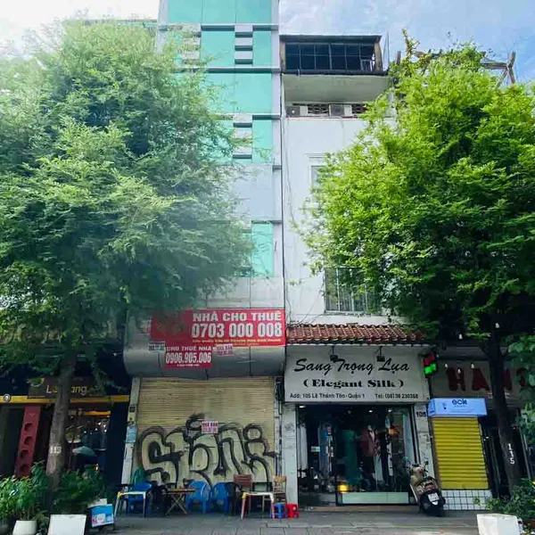 Bán nhà mặt tiền đường LÊ THÁNH TÔN QUẬN 1 