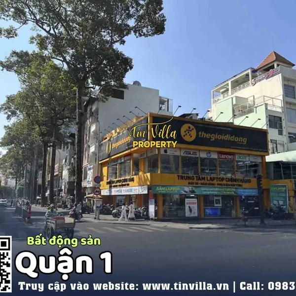 Bán nhà căn góc 2 mặt tiền đường NGUYỄN THỊ MINH KHAI GIAO TỚI ĐƯỜNG TÔN THẤT TÙNG QUẬN 1
