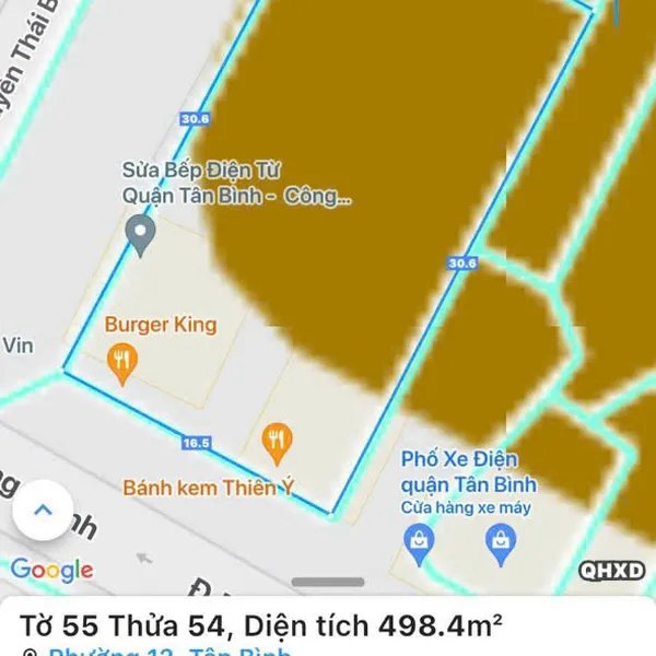 BÁN CĂN GÓC 2 MẶT TIỀN 138A ĐƯỜNG TRƯỜNG CHINH + NGUYỄN THÁI BÌNH QUẬN TÂN BÌNH, TPHCM