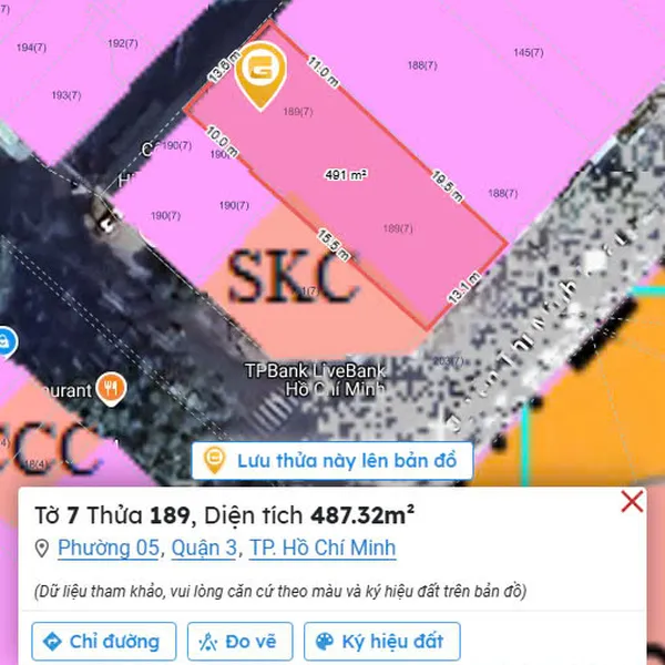 BÁN NHÀ MT SỐ 456 NGUYỄN THỊ MINH KHAI, PHƯỜNG 5, QUẬN 3, TPHCM