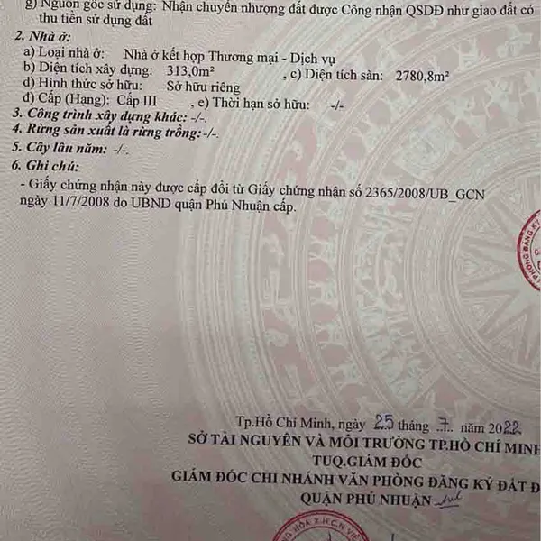 BÁN TÒA NHÀ BUILDING 138A NGUYỄN VĂN TRỖI