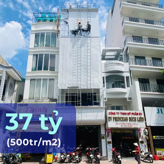 BÁN NHÀ MT SỐ 24 LÝ CHÍNH THẮNG PHƯỜNG VÕ THỊ SÁU QUẬN 3 TPHCM