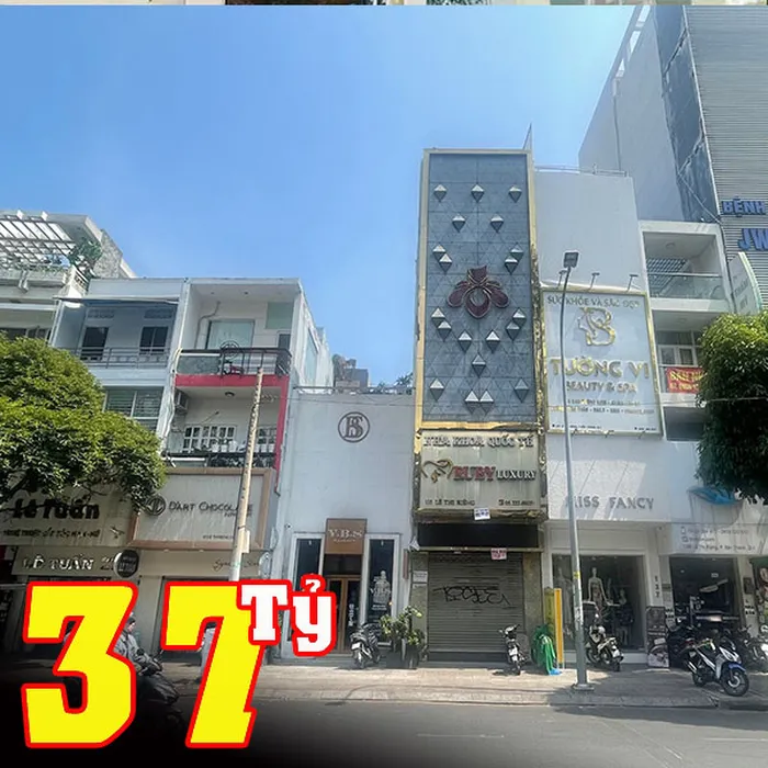BÁN NHÀ MẶT TIỀN ĐƯỜNG LÊ THỊ RIÊNG - QUẬN 1