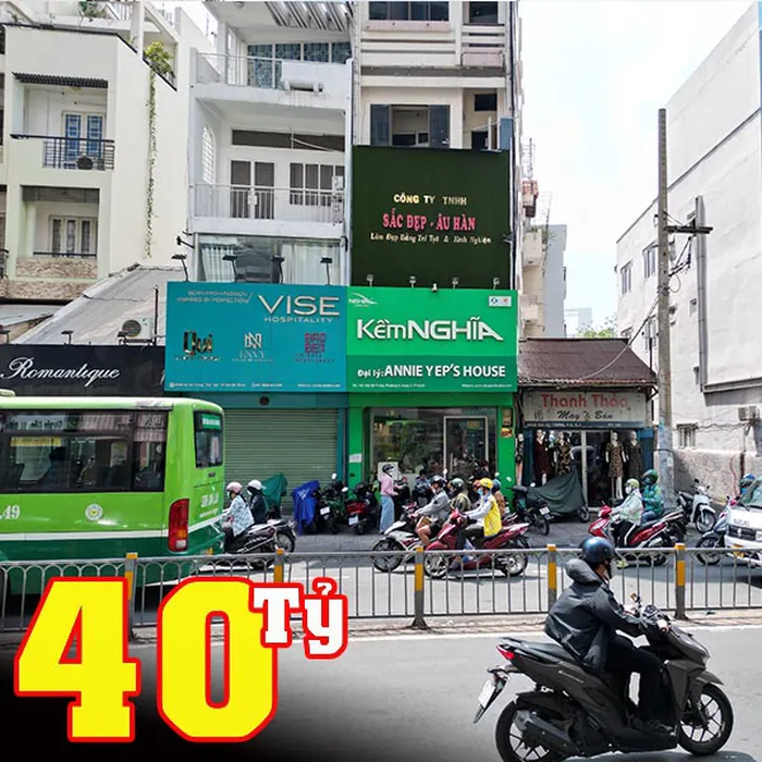 Bán nhà mặt tiền đường HAI BÀ TRƯNG QUẬN 3