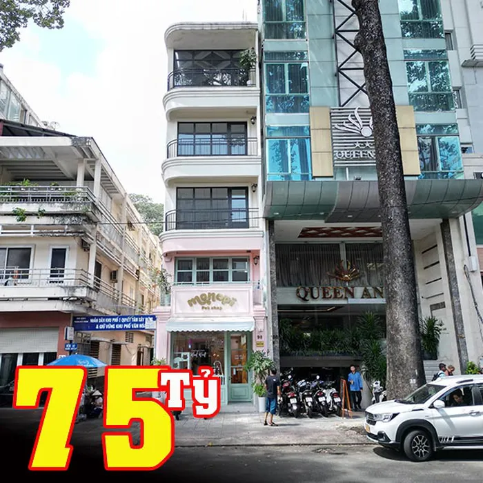Cần bán nhà mặt tiền đường BÙI THỊ XUÂN QUẬN 1, giá bán 75 Tỷ