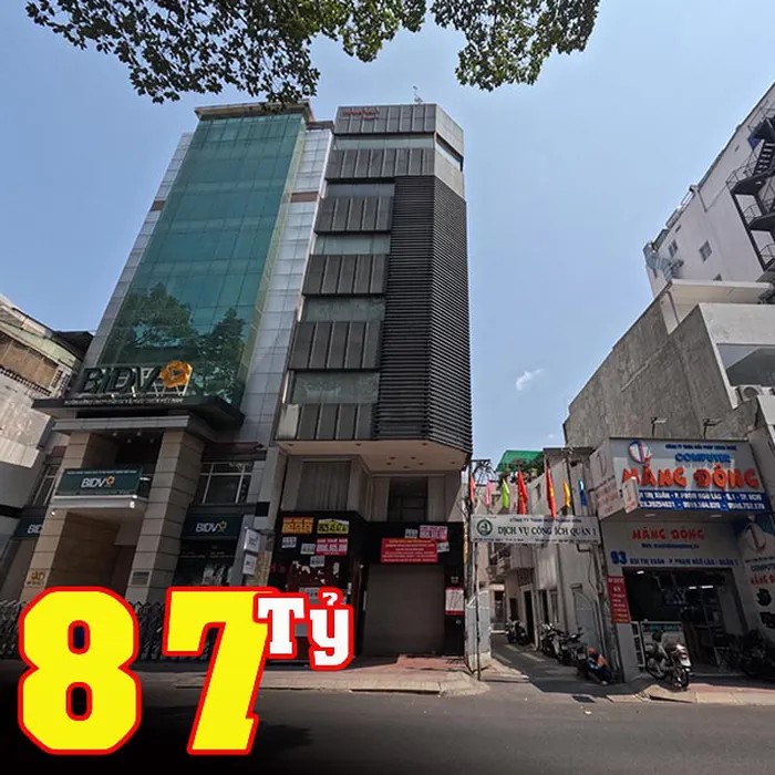 Bán tòa nhà căn góc 2 mặt tiền đường Bùi Thị Xuân, Quận 1