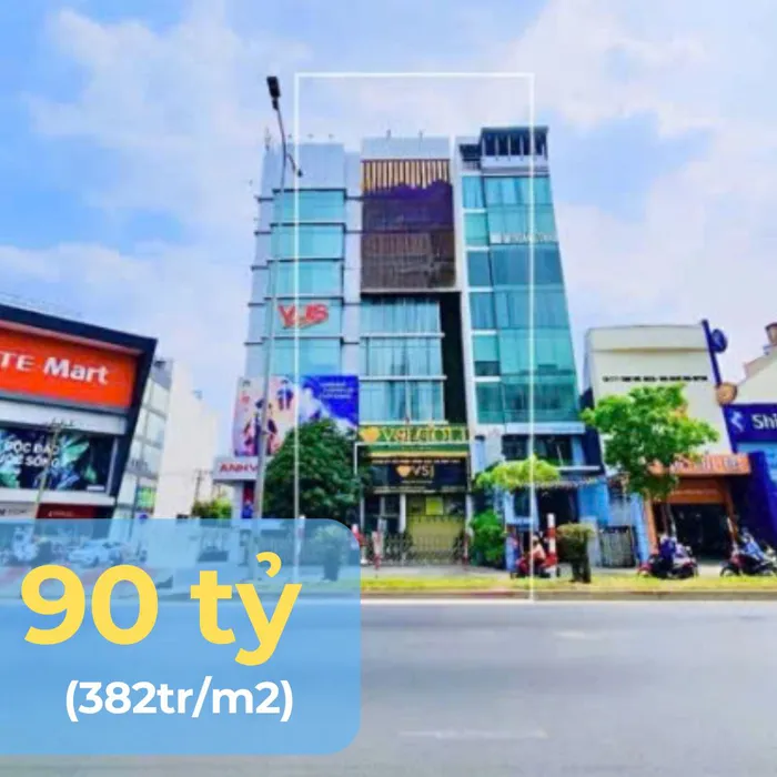 BÁN TÒA NHÀ MT SỐ 107 ĐƯỜNG CỘNG HÒA PHƯỜNG 12 QUẬN TÂN BÌNH TPHCM