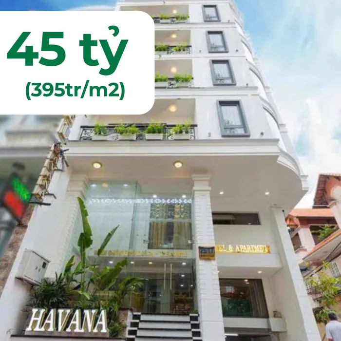 BÁN KHÁCH SẠN + CHDV GÓC 2MT HẺM ĐƯỜNG CỬU LONG KHU BẮC HẢI TÂN BÌNH TPHCM