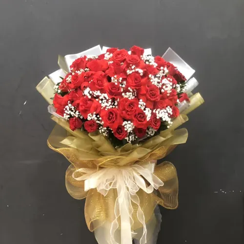 BÓ 99 BÔNG HỒNG ĐỎ - HB016