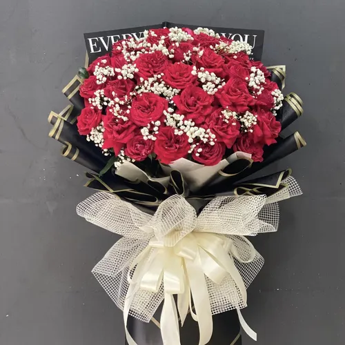 BÓ 99 BÔNG HỒNG ĐỎ - HB009