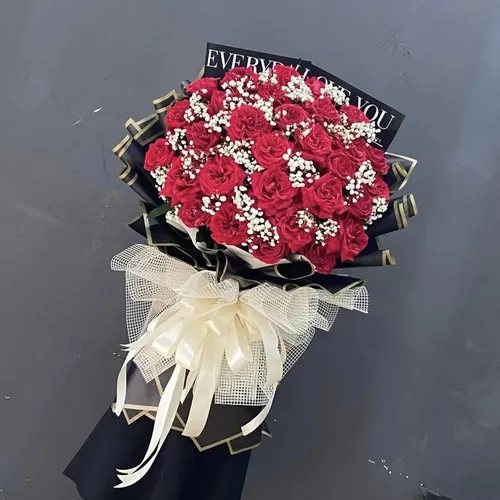 BÓ 99 BÔNG HỒNG ĐỎ - HB009