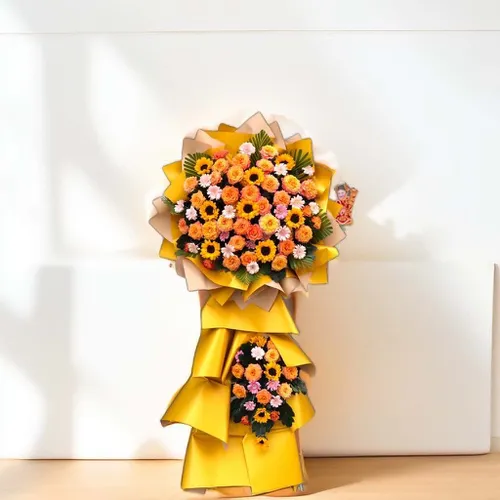 KỆ HOA CHÚC MỪNG KHAI TRƯƠNG-KCM001