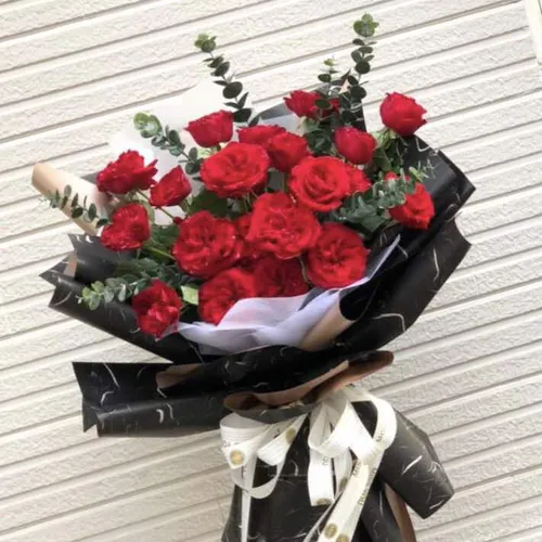 BÓ HOA HỒNG ĐỎ - HB011