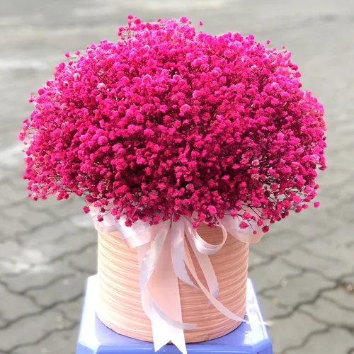 GIỎ HOA BABY HỒNG