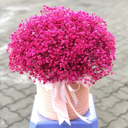 GIỎ HOA BABY HỒNG