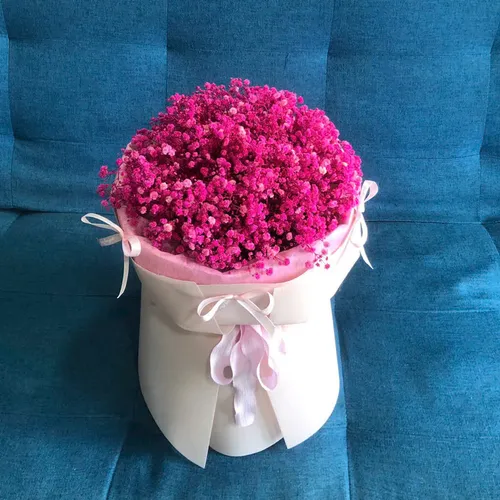 Bó hoa Baby tròn tone hồng