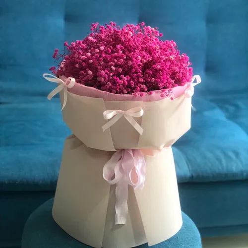 Bó hoa Baby tròn tone hồng