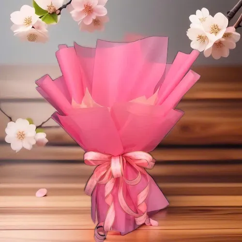 Cốt giấy hồng xinh xắn