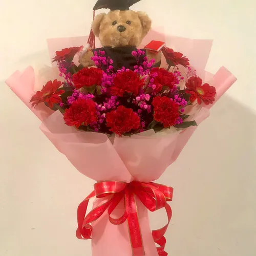 Bó hoa Gấu Tốt nghiệp - HB017