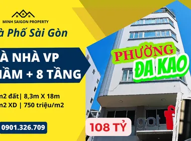Bán toà nhà mặt tiền đường Nguyễn Văn Thủ, Quận 1
