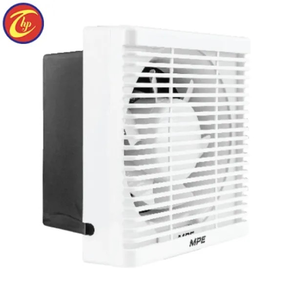 Quạt hút âm tường có mặt che bảo vệ. mặt vuông. đục lỗ tường 200mm. 250mm MPE