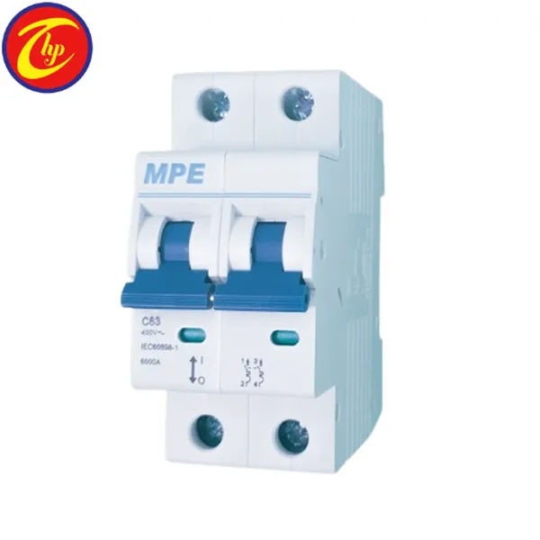 Cầu dao tự động MCB 2 cực 6kA MPE