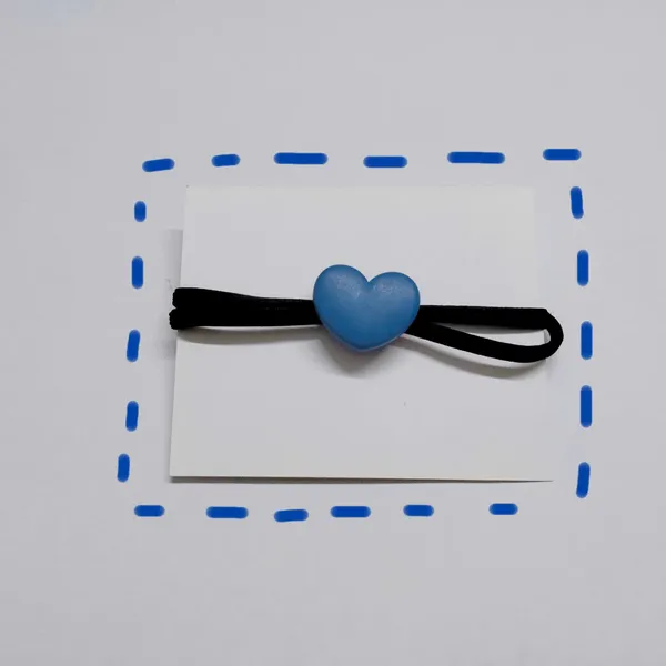 Dây cột tóc trái tim style Hàn Quốc