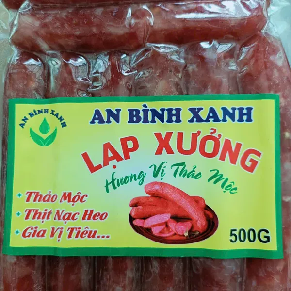 Lạp Xưởng Thịt Heo Thảo Mộc.