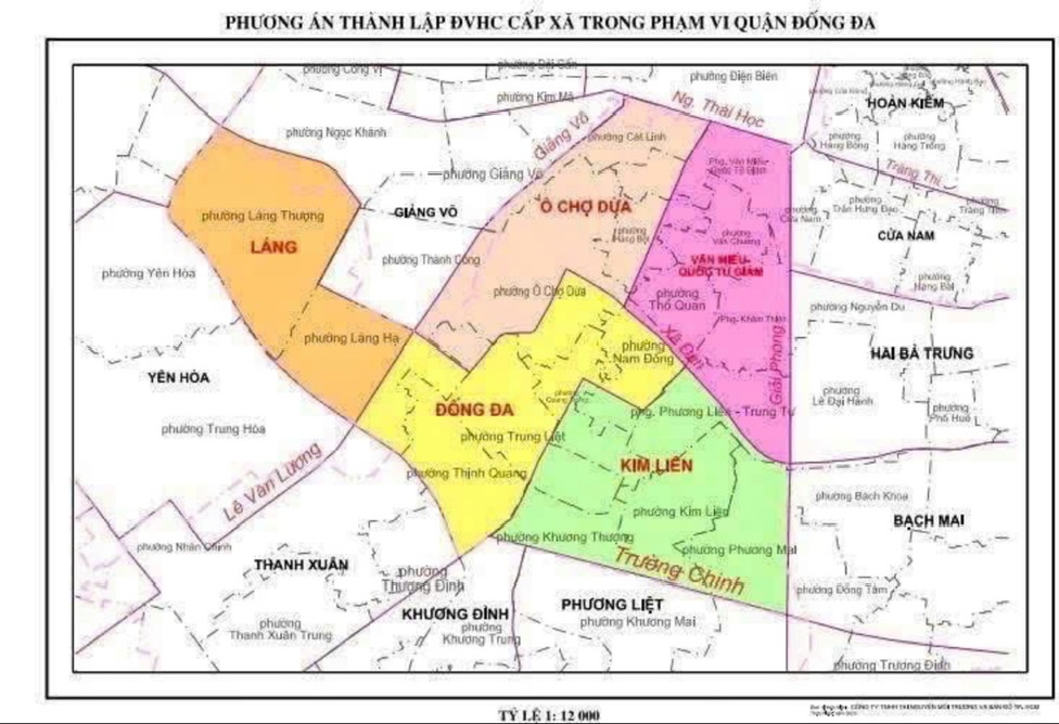 Bản đồ hành chính, nhà đất phường Đống Đa, Láng, Ô Chợ Dừa, Kim Liên và Văn Miếu - Quốc Tử Giám, Hà Nội. Nhà Đất Bến Thành 0902777328