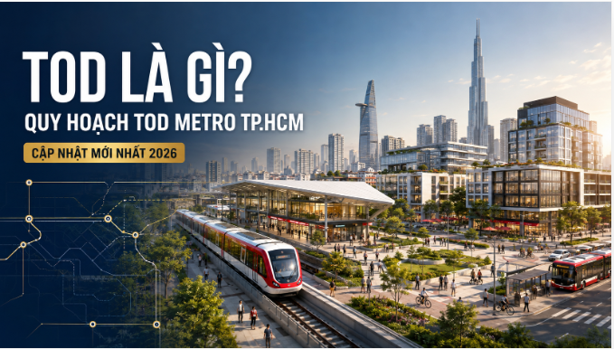 TOD là gì? Quy hoạch TOD Metro TP.HCM mới nhất