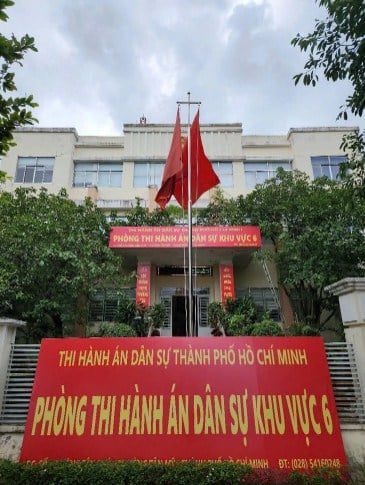 Trụ sở Phòng Thi hành án Khu vực 6 - TP.HCM