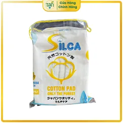 Bông tẩy trang Vuông Silca 210 Miếng