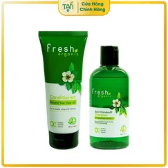 Combo gội + xả Fresh Organic Tràm Trà