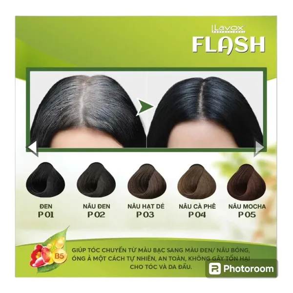 Gel Gội Phủ Bạc Tsubaki & Vitamin B5 Flash (500ml)