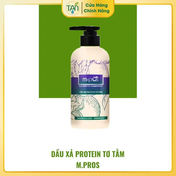 DẦU XẢ PROTEIN TƠ TẰM M.PROS