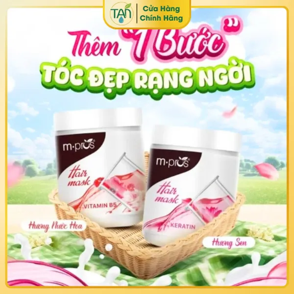 Hấp dầu  tóc Keratin siêu mượt M.pros