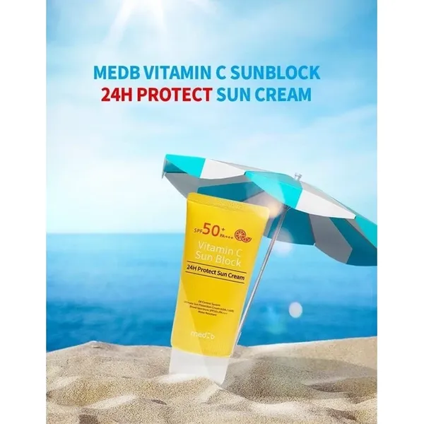 Kem chống nắng Vitamin C dưỡng trắng Medb