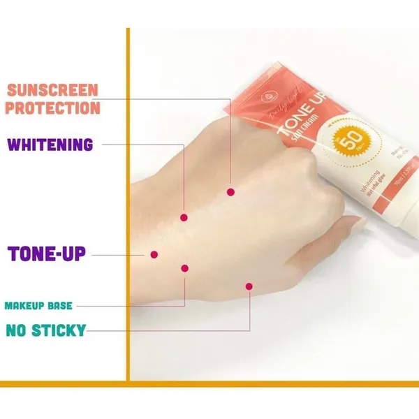 Kem chống nắng lót nền trang điểm Medb Tone-up chính hãng Hàn Quốc Medb